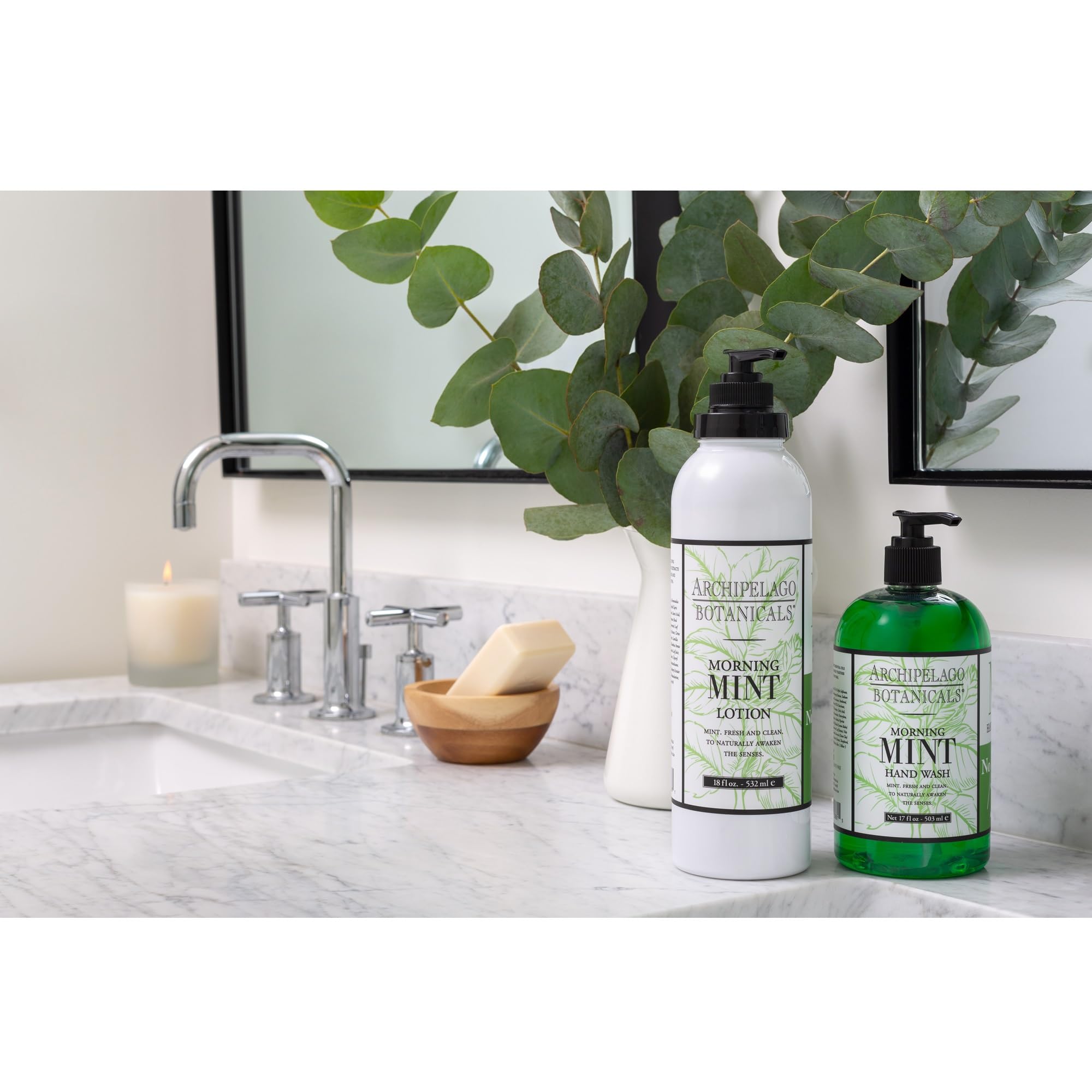 Foto 4 | Loción Corporal Archipelago Botanicals Morning Mint 530 Ml - Venta Internacional.