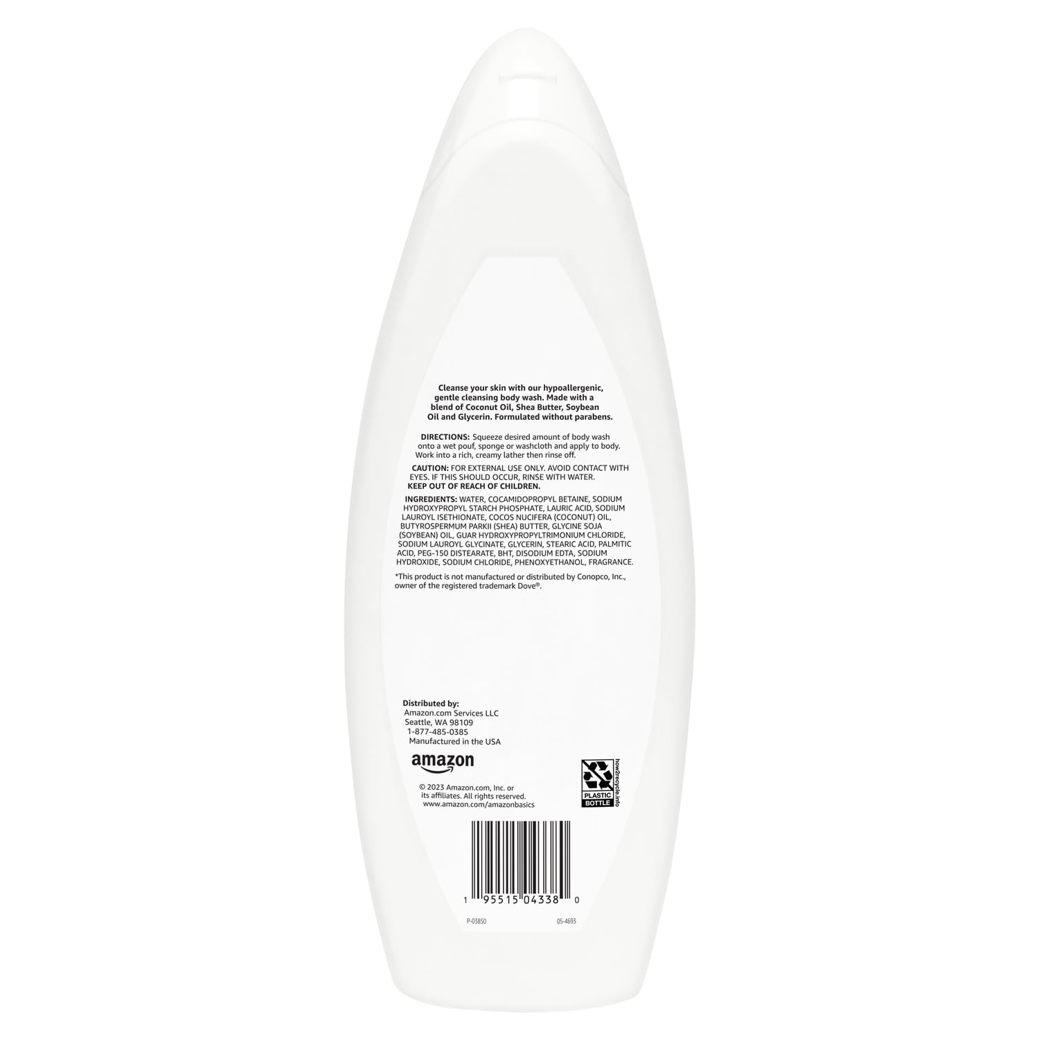 Foto 3 pulgar | Gel De Baño Amazon Basics Para Piel Sensible, 650 Ml, Paquete De 2 - Venta Internacional.