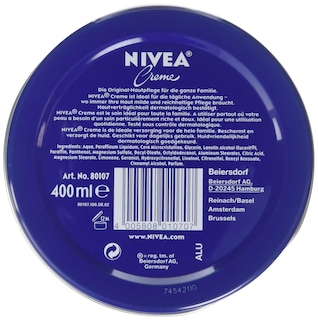 Foto 2 | Crema Hidratante Nivea Creme Hidratante Para Todo El Cuerpo, 400 Ml, Paquete X3 - Venta Internacional.