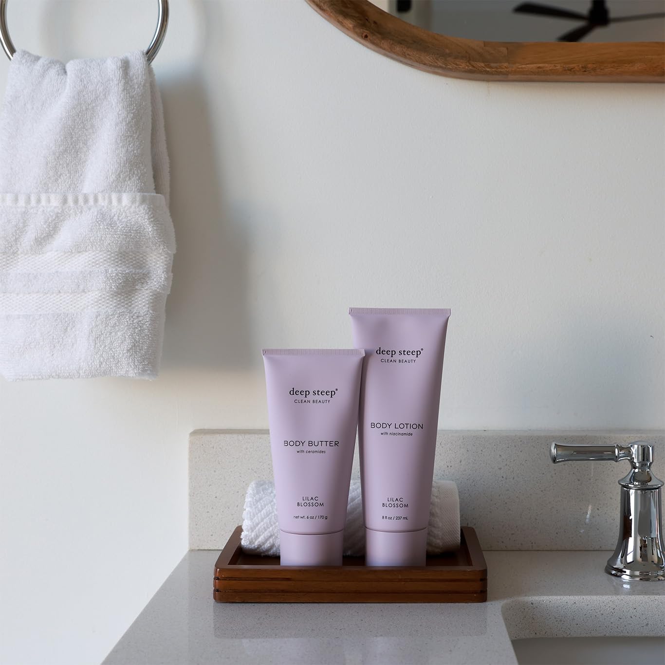 Foto 6 pulgar | Manteca Corporal Deep Steep Lilac Blossom 180 Ml - Venta Internacional.