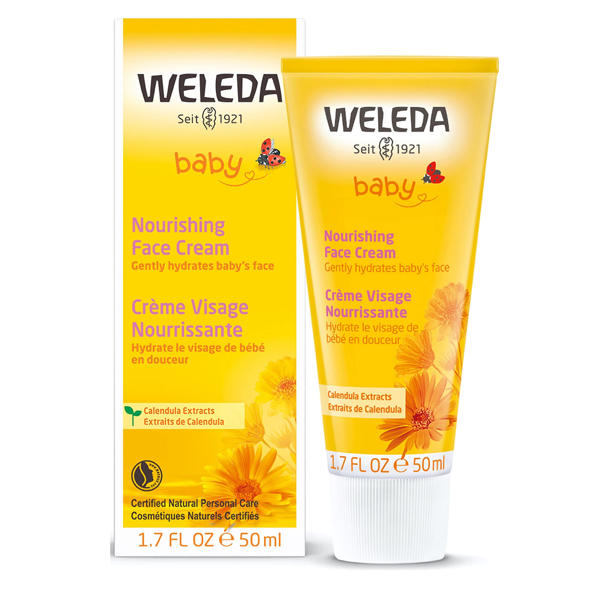 Foto 4 pulgar | Crema Facial Weleda Baby Calendula Nutritiva 50 Ml - Venta Internacional.