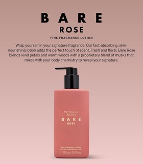Foto 3 | Loción Aromática Victoria's Secret Bare Rose 250 Ml Para Mujer - Venta Internacional.