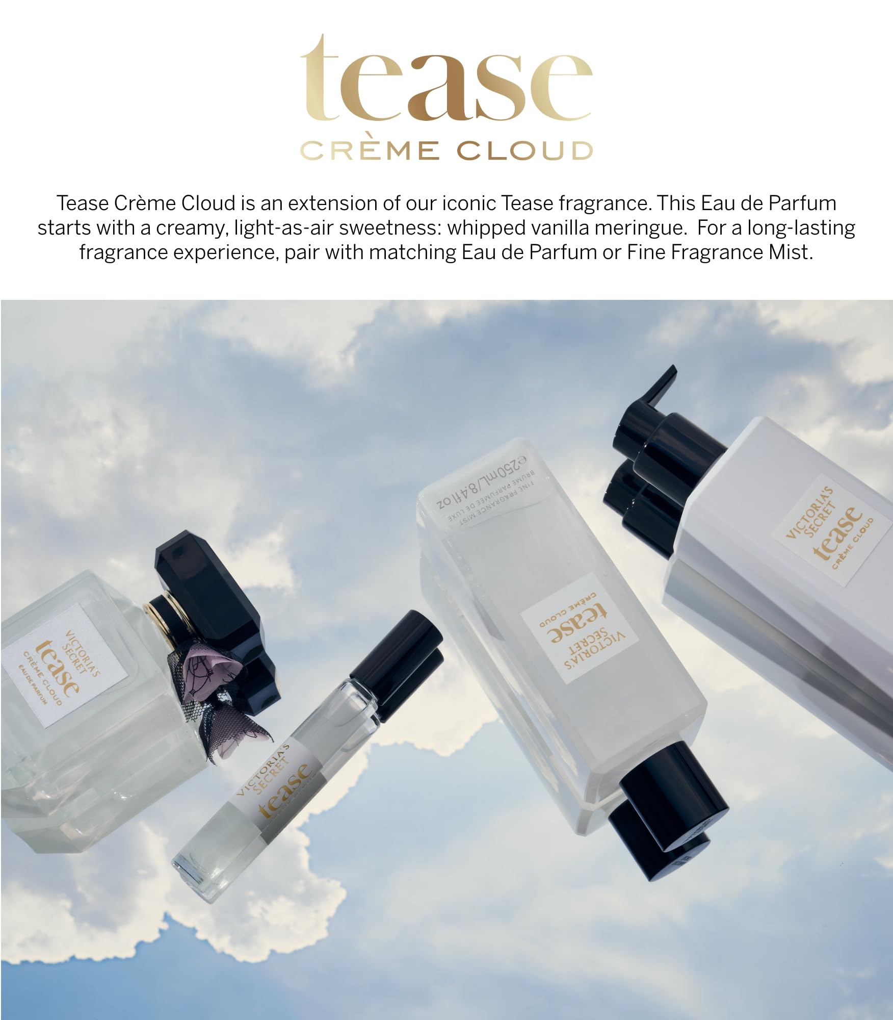 Foto 5 pulgar | Loción Aromática Victoria's Secret Tease Crème Cloud 250 Ml - Venta Internacional.