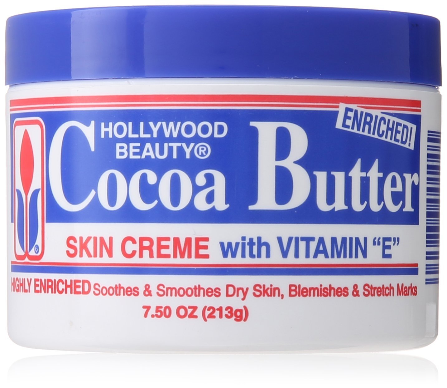 Foto 2 pulgar | Crema Para La Piel Con Manteca De Cacao Hollywood Beauty 221 Ml Con Vitamina E - Venta Internacional.