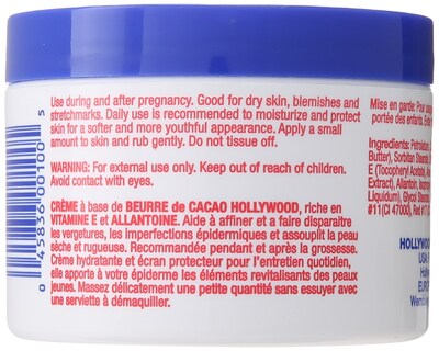 Foto 2 | Crema Para La Piel Con Manteca De Cacao Hollywood Beauty 221 Ml Con Vitamina E - Venta Internacional.