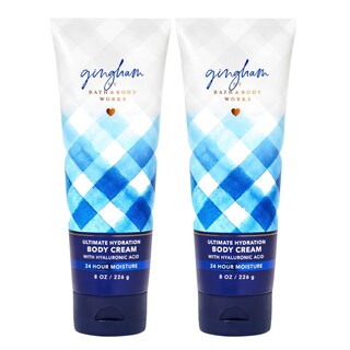Foto 5 | Crema Corporal Bath & Body Works Gingham Ultimate Hydration 240 Ml X2 - Venta Internacional.