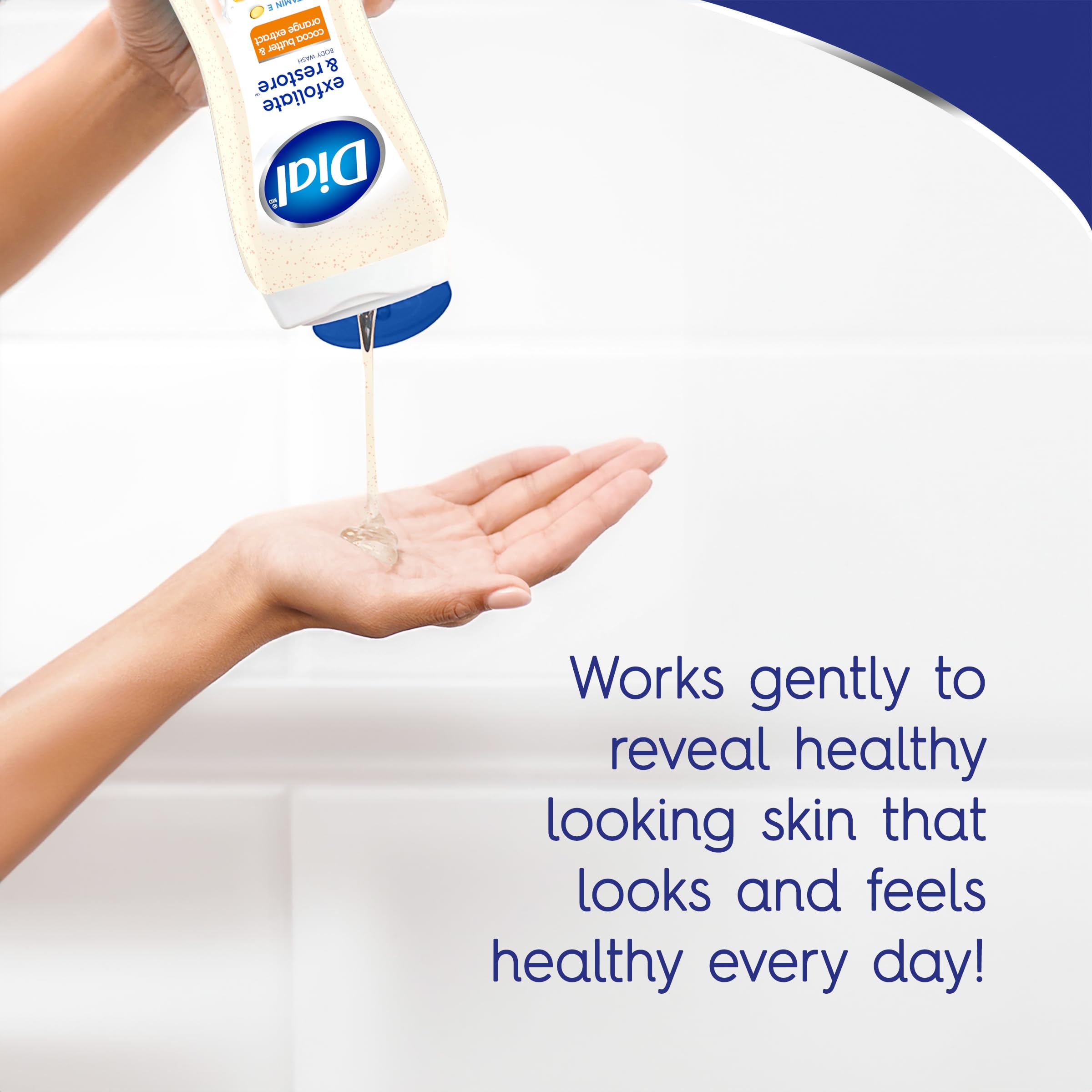 Foto 4 pulgar | Body Wash Dial Con Piel De Naranja Y Manteca De Cacao, 480 Ml (paquete De 4) - Venta Internacional.