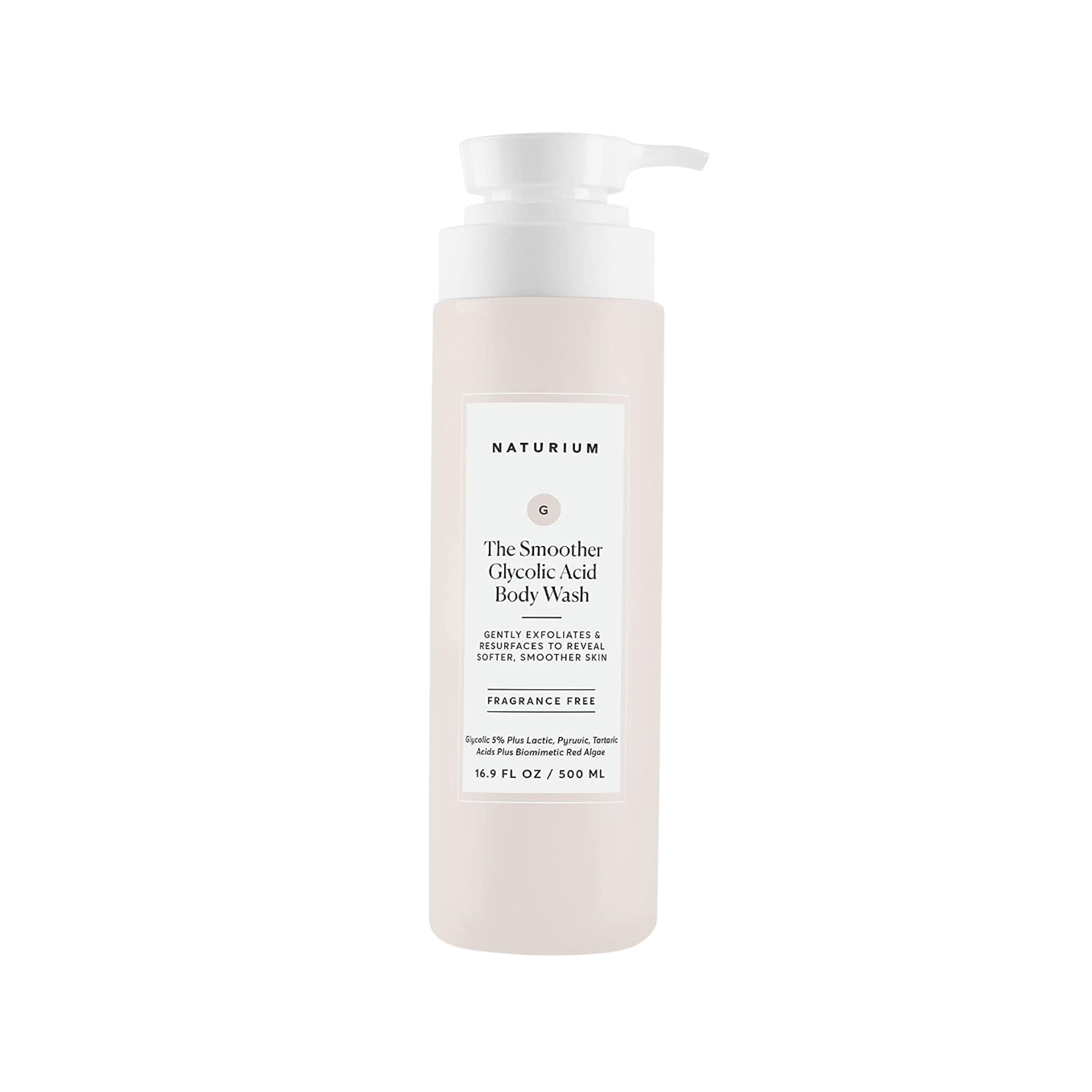 Foto 2 pulgar | Gel De Baño Naturium The Smoother Con Ácido Glicólico, 500 Ml - Venta Internacional.