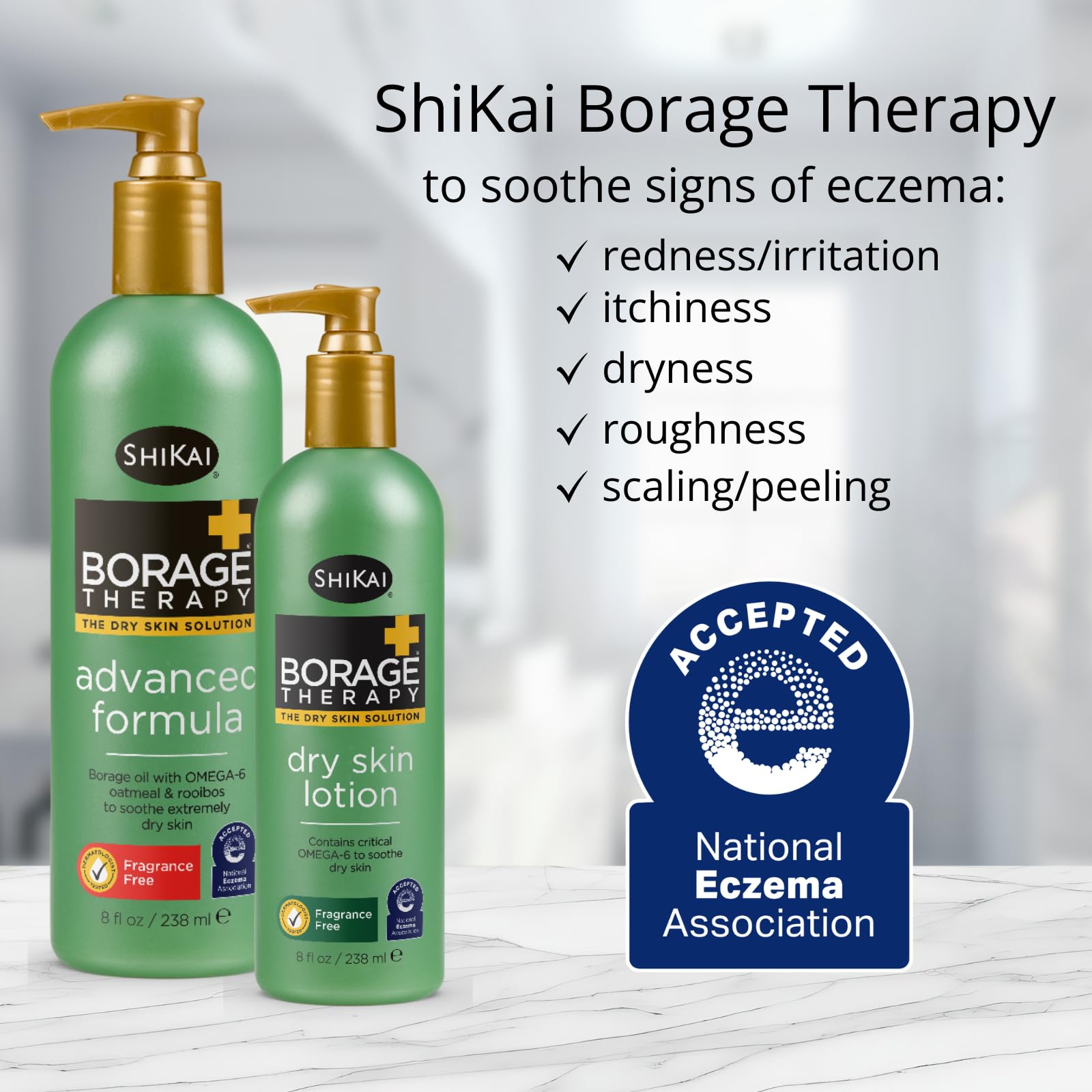 Foto 3 pulgar | Hidratante Corporal Shikai Borage Therapy Advanced 480 Ml - Venta Internacional.