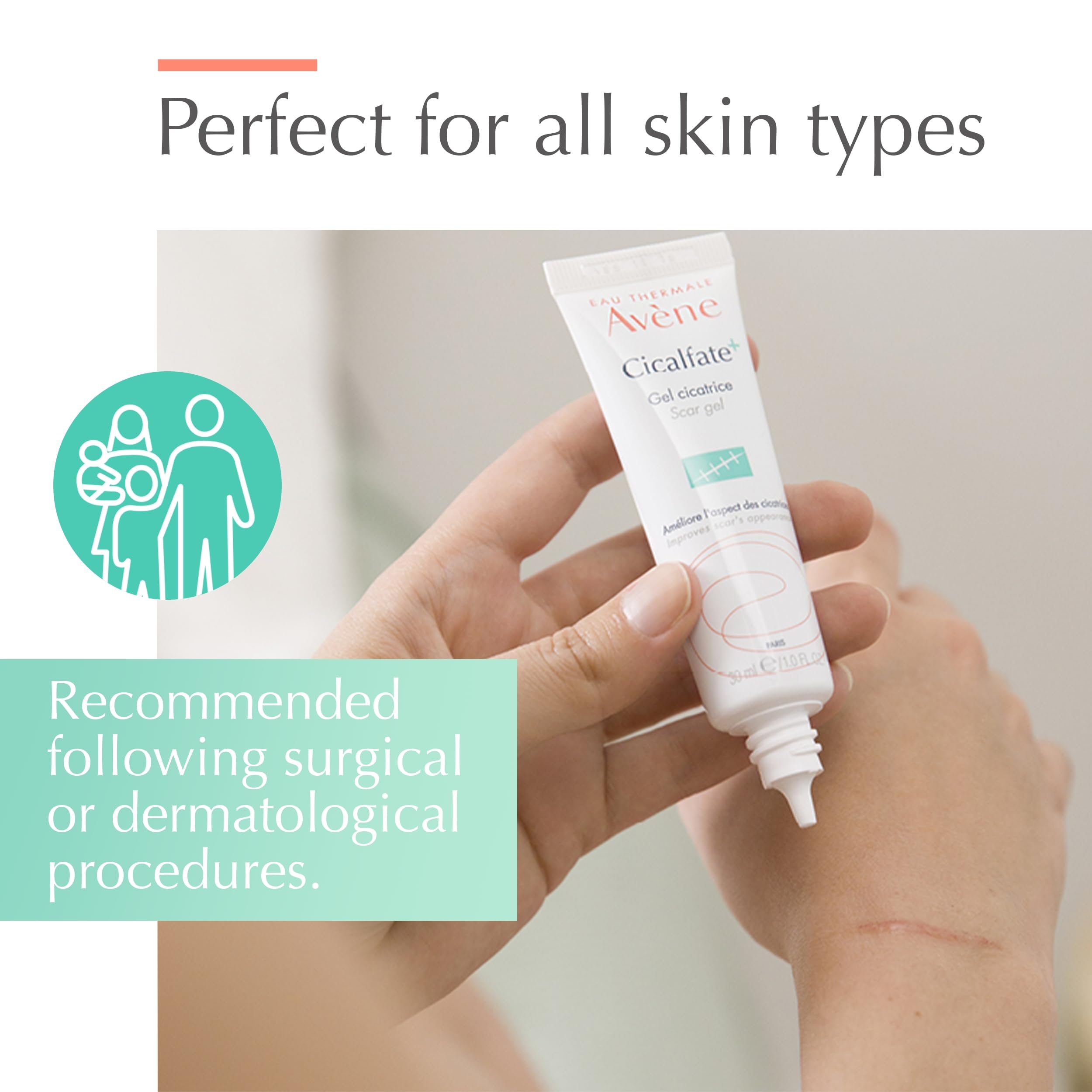 Foto 4 pulgar | Gel Para Cicatrices Eau Thermale Avène Cicalfate+ Para Cicatrices, 30 Ml - Venta Internacional.
