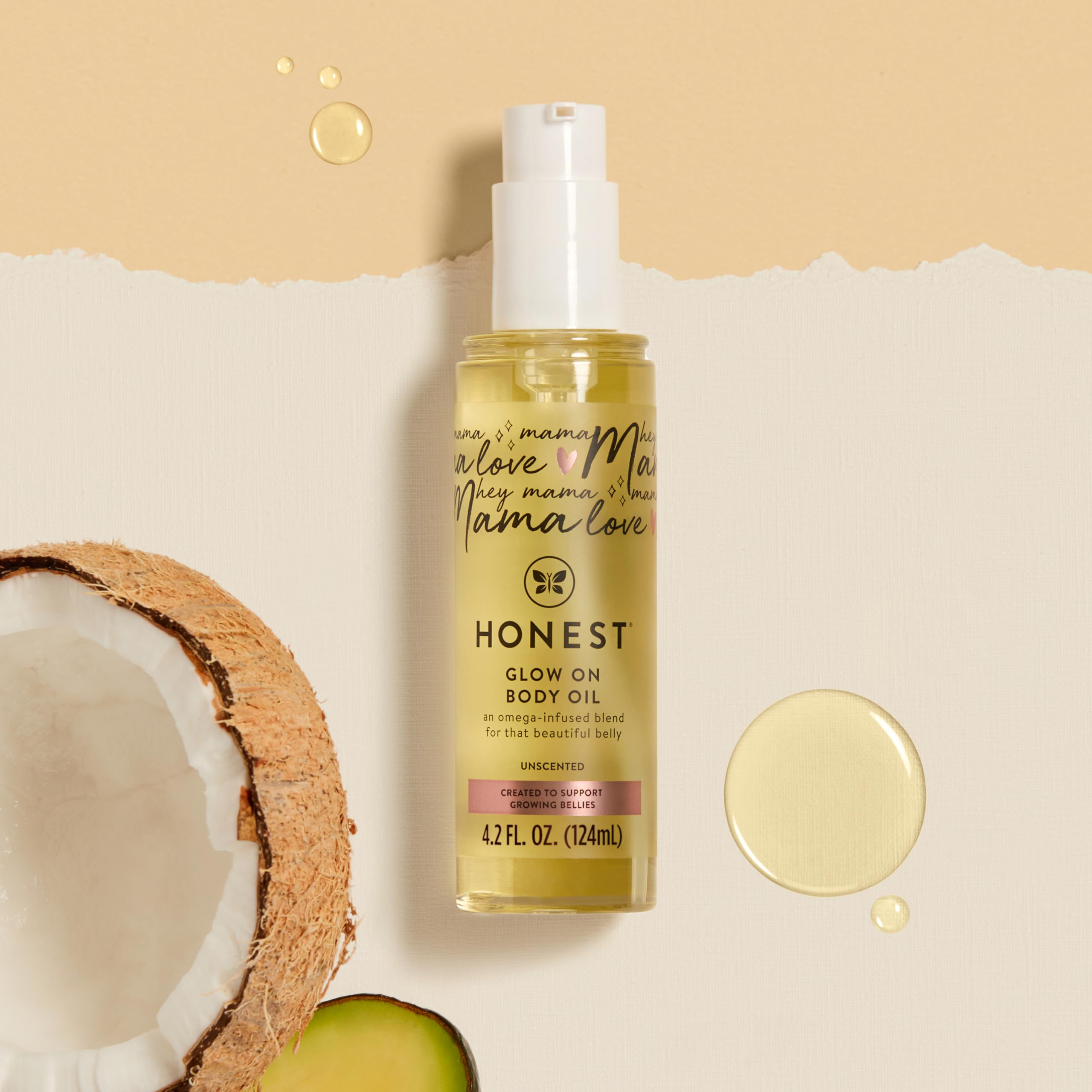 Foto 4 pulgar | Aceite Corporal Y Abdominal The Honest Company Honest Mama 125 Ml - Venta Internacional.
