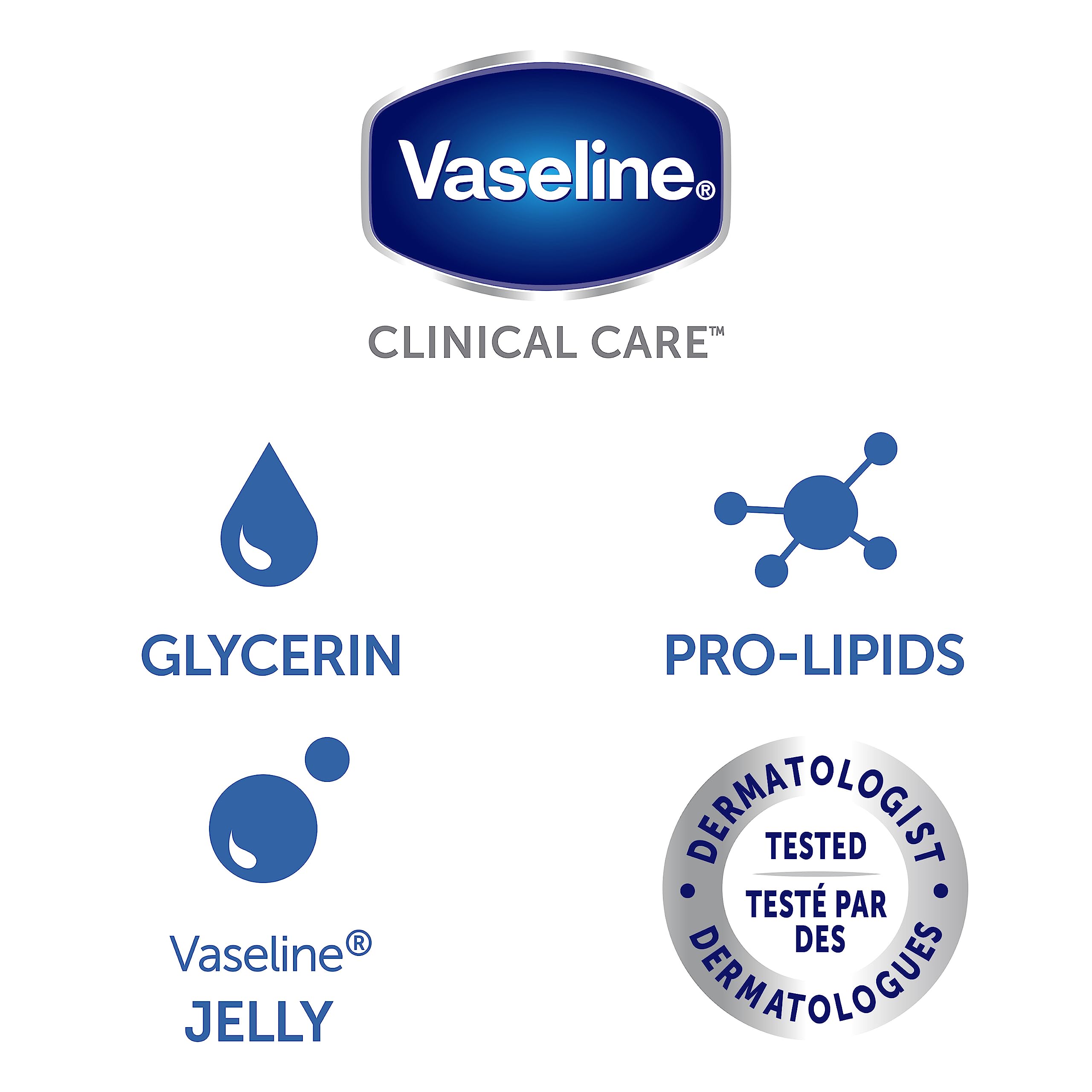 Foto 4 pulgar | Loción Vaseline Clinical Care Para Piel Extremadamente Seca 400 Ml X2 - Venta Internacional.