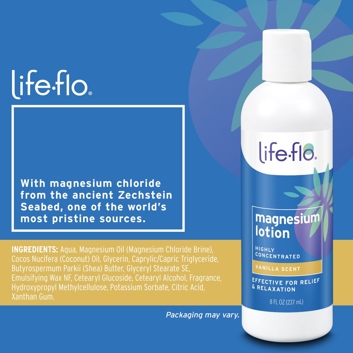 Foto 3 pulgar | Loción Life-flo Magnesium Con Cloruro De Magnesio Concentrado - Venta Internacional.