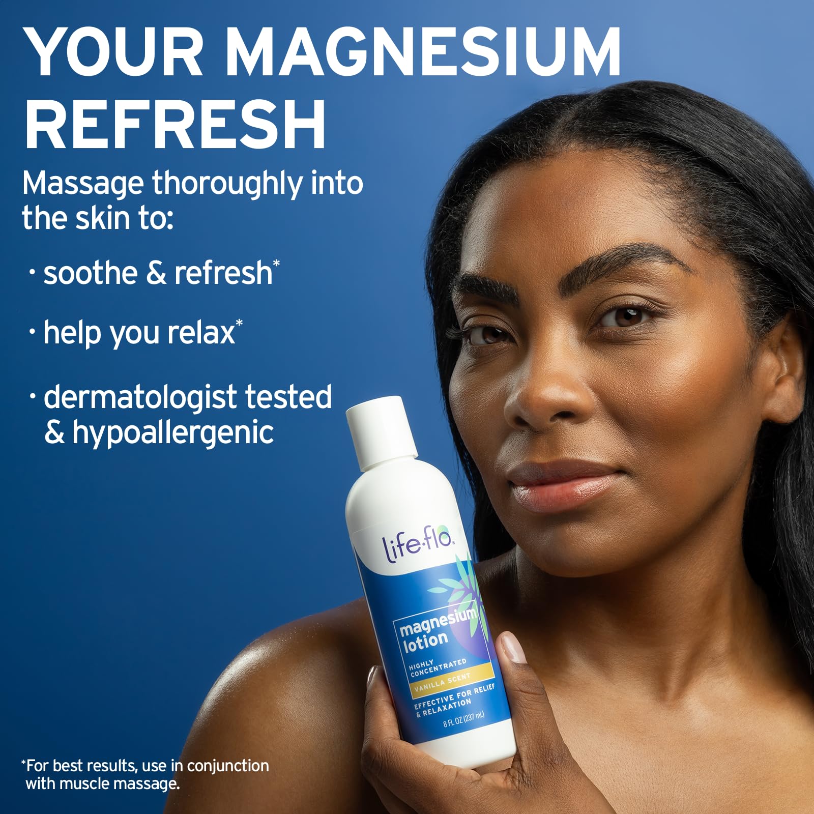 Foto 3 | Loción Life-flo Magnesium Con Cloruro De Magnesio Concentrado - Venta Internacional.