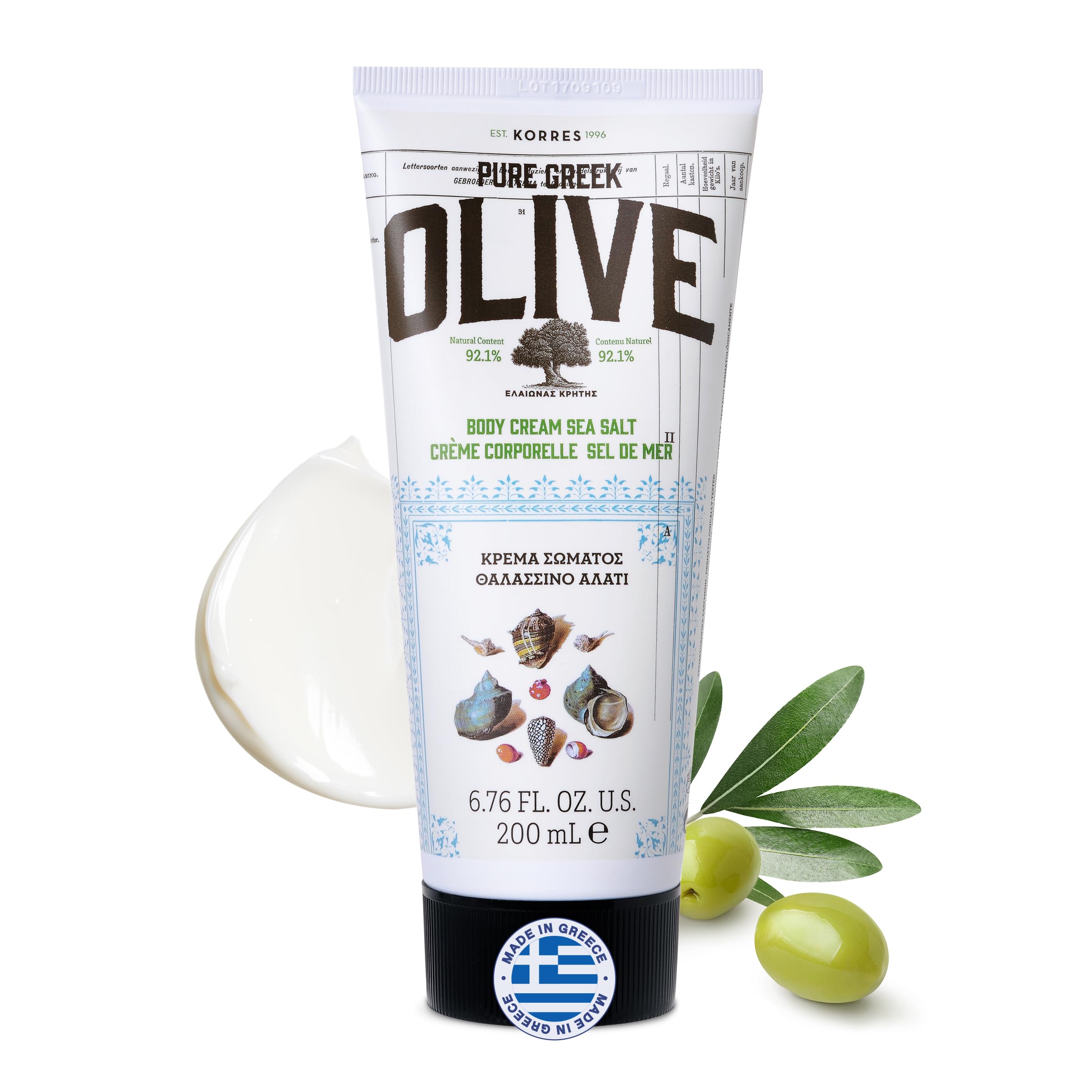 Foto 1 | Loción Corporal Korres Olive Para Piel Seca 200 Ml Con Vitamina E Y Aloe - Venta Internacional.