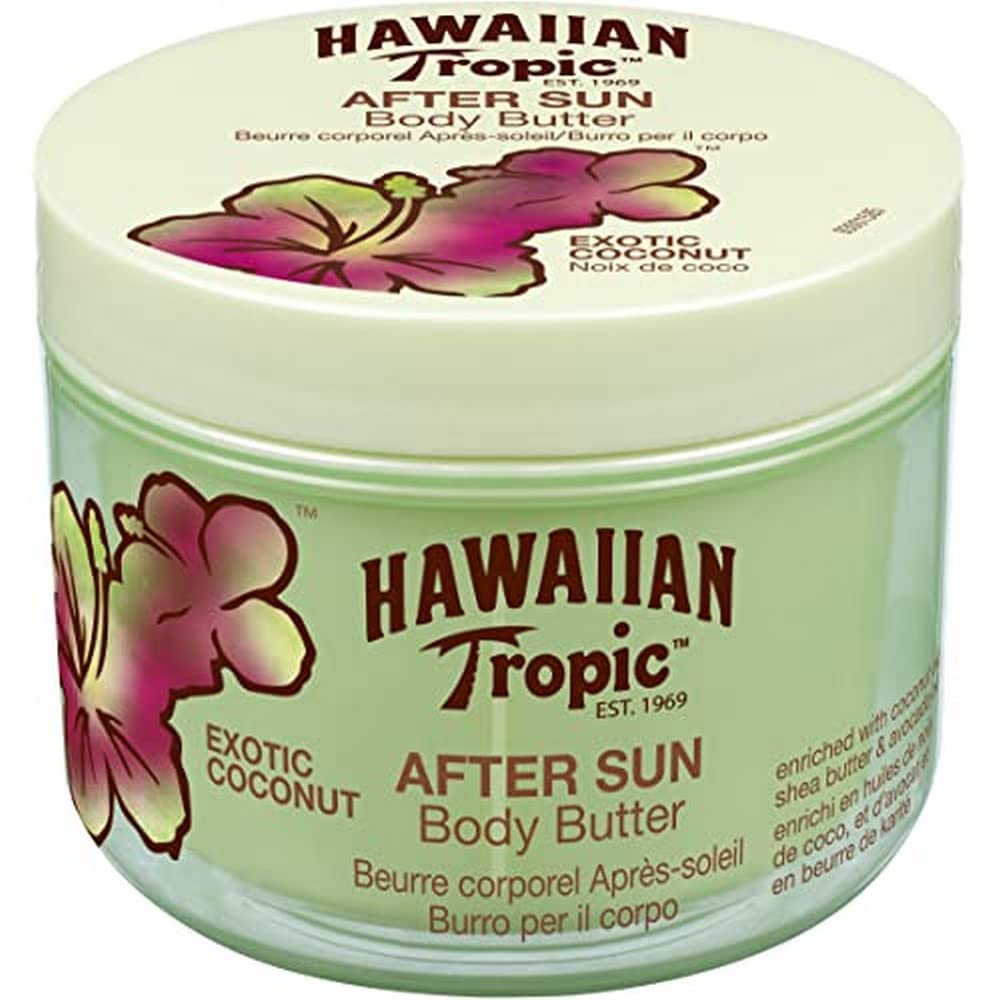 Foto 2 pulgar | Manteca Corporal Aftersun Hawaiian Tropic De Coco Exótico, 200 Ml - Venta Internacional.