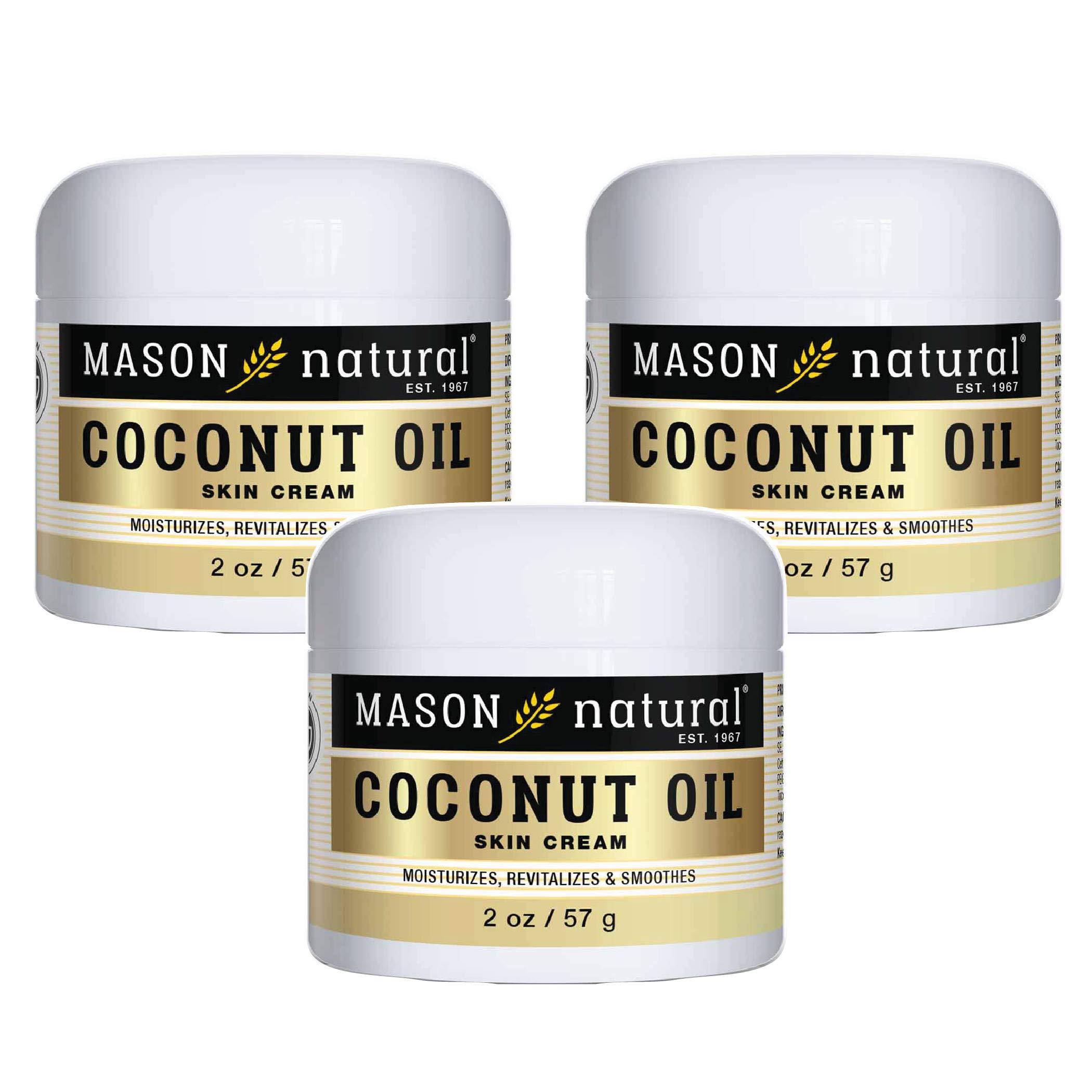 Foto 2 pulgar | Crema De Belleza Mason Natural Con Aceite De Coco Con Colágeno 60 Ml X3 - Venta Internacional.