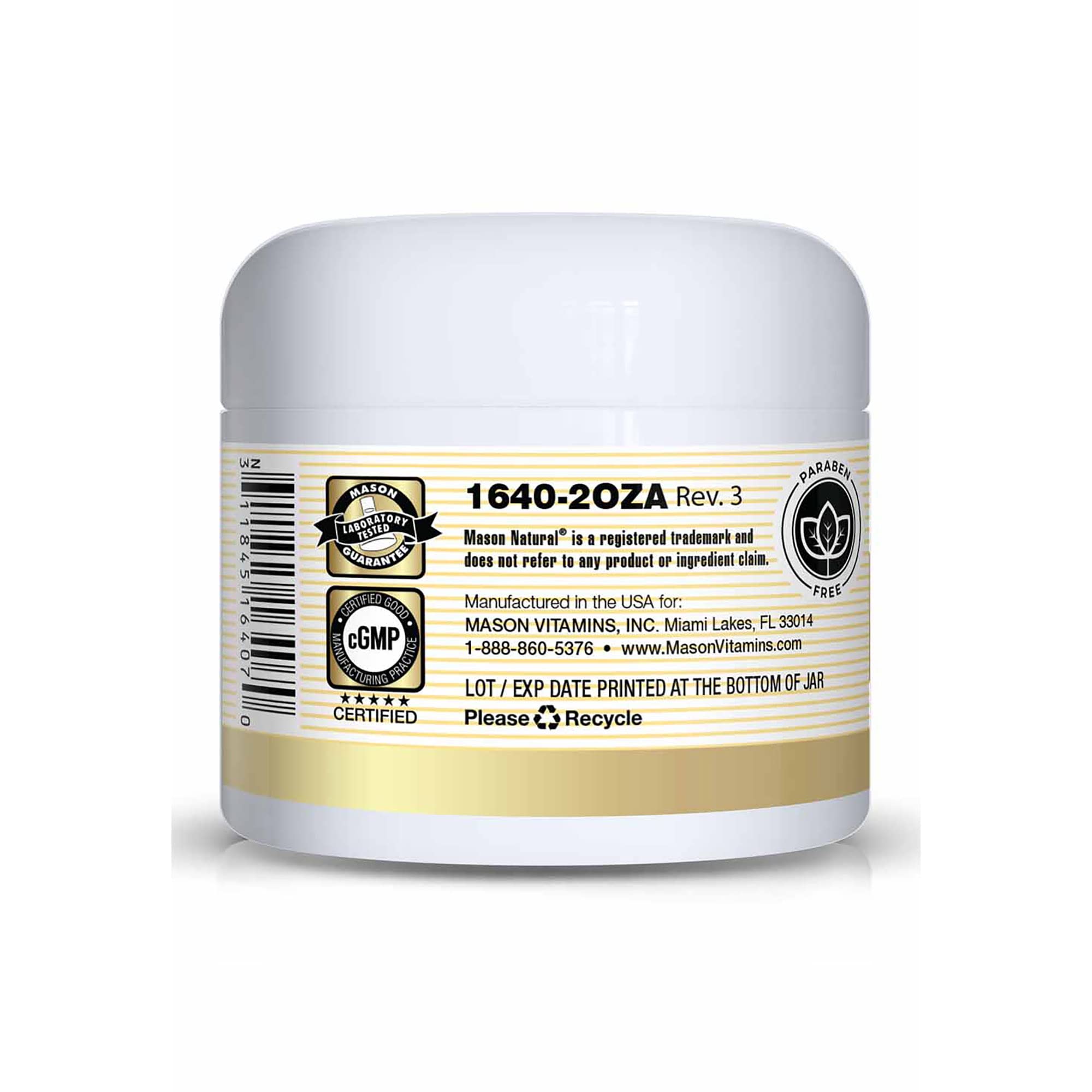 Foto 4 pulgar | Crema De Belleza Mason Natural Con Aceite De Coco Con Colágeno 60 Ml X3 - Venta Internacional.