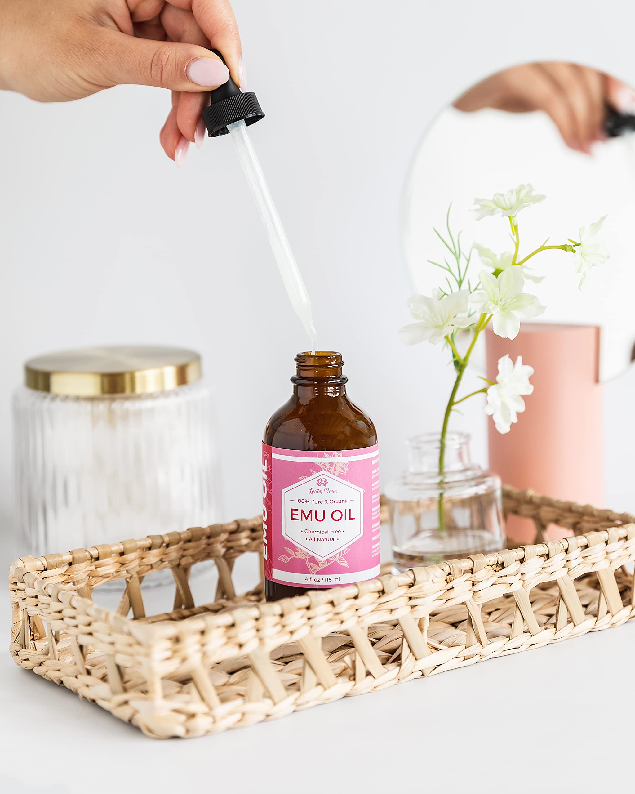 Foto 4 pulgar | Aceite De Emú Leven Rose, Hidratante 100% Puro Y Natural Para Cabello, 120 Ml - Venta Internacional.
