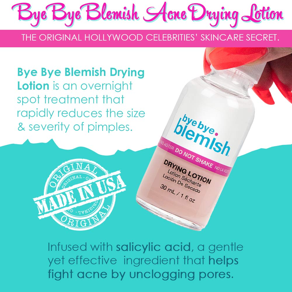 Foto 3 pulgar | Loción Secante Para El Acné Bye Bye Bye Blemish Reduce Las Espinillas, 30 Ml, Paquete De 2 - Venta Internacional.