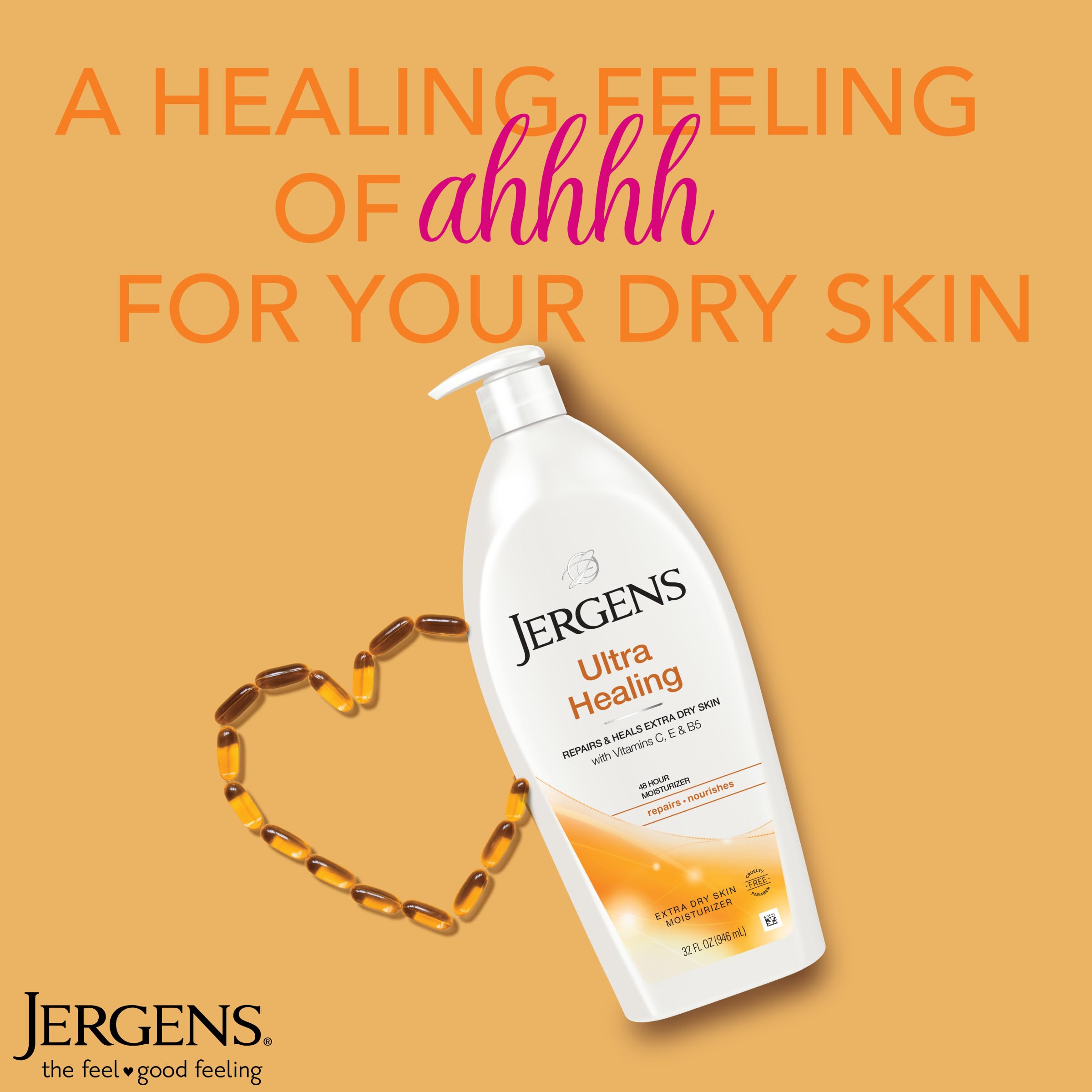Foto 3 pulgar | Hidratante Jergens Ultra Healing Dry Skin 946ml Con Vitaminas - Venta Internacional.