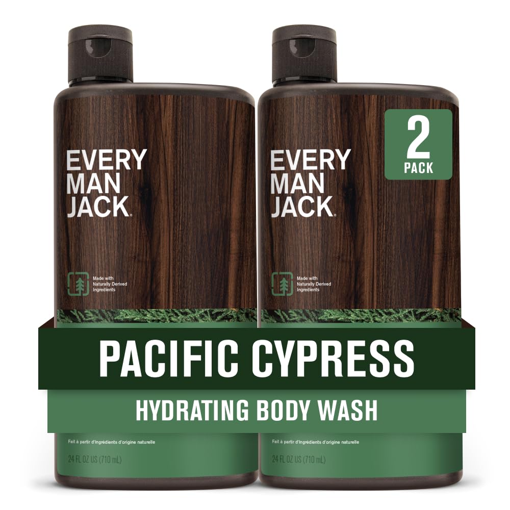 Foto 2 pulgar | Gel De Baño Every Man Jack Nourishing Pacific Cypress 720 Ml X2 - Venta Internacional.