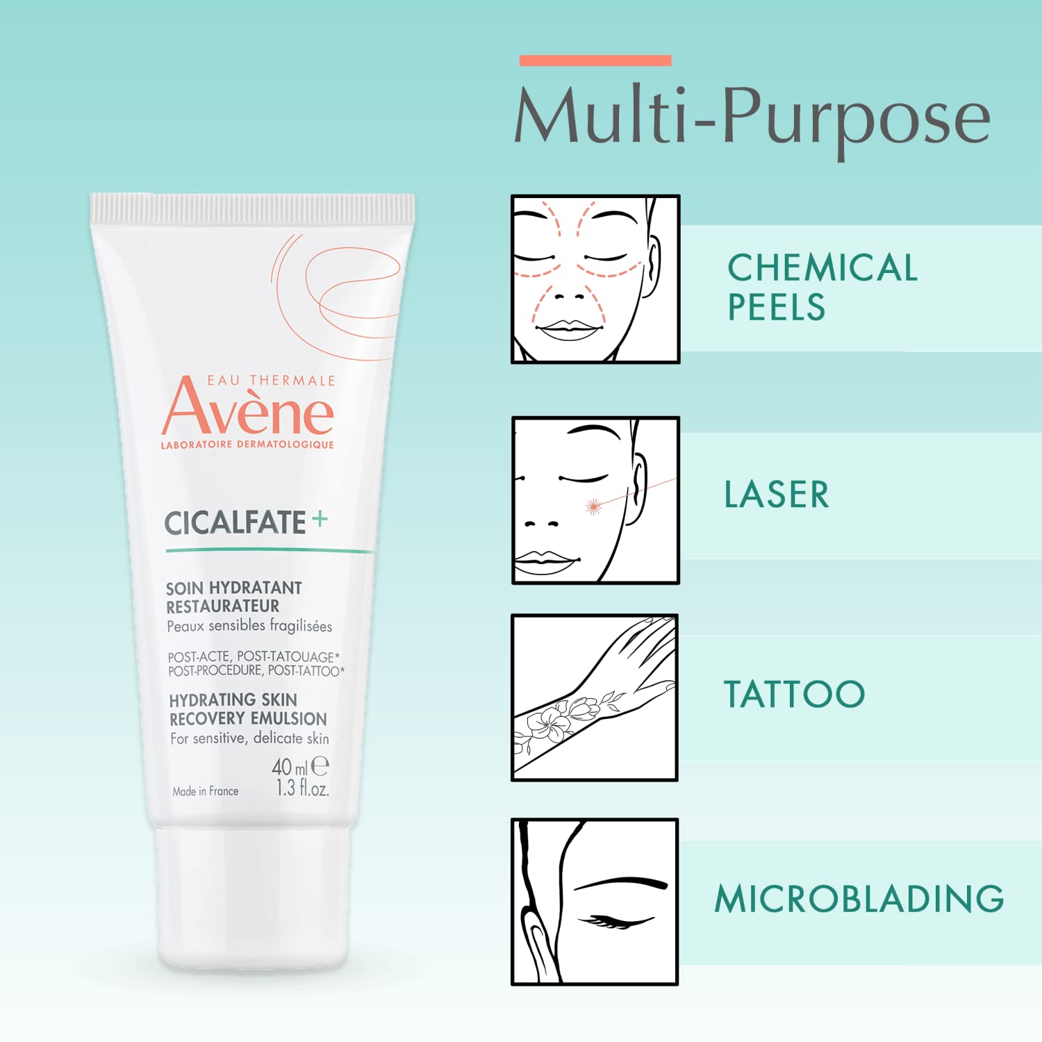 Foto 6 pulgar | Emulsión Eau Thermale Avène Cicalfate+ Hidratante 30 Ml - Venta Internacional.