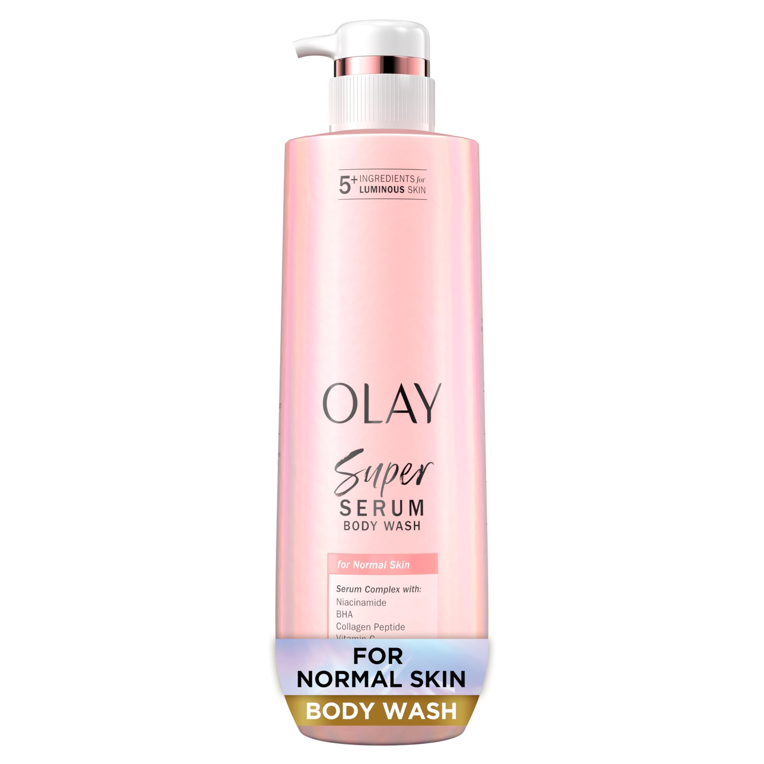 Foto 2 pulgar | Gel De Baño Olay Super Serum, 24 Horas, Hidratación, 550 Ml, Piel Normal - Venta Internacional.