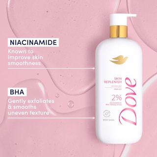 Foto 2 | Gel De Baño Dove Skin Replenish Con 2% De Niacinamida, 550 Ml - Venta Internacional.