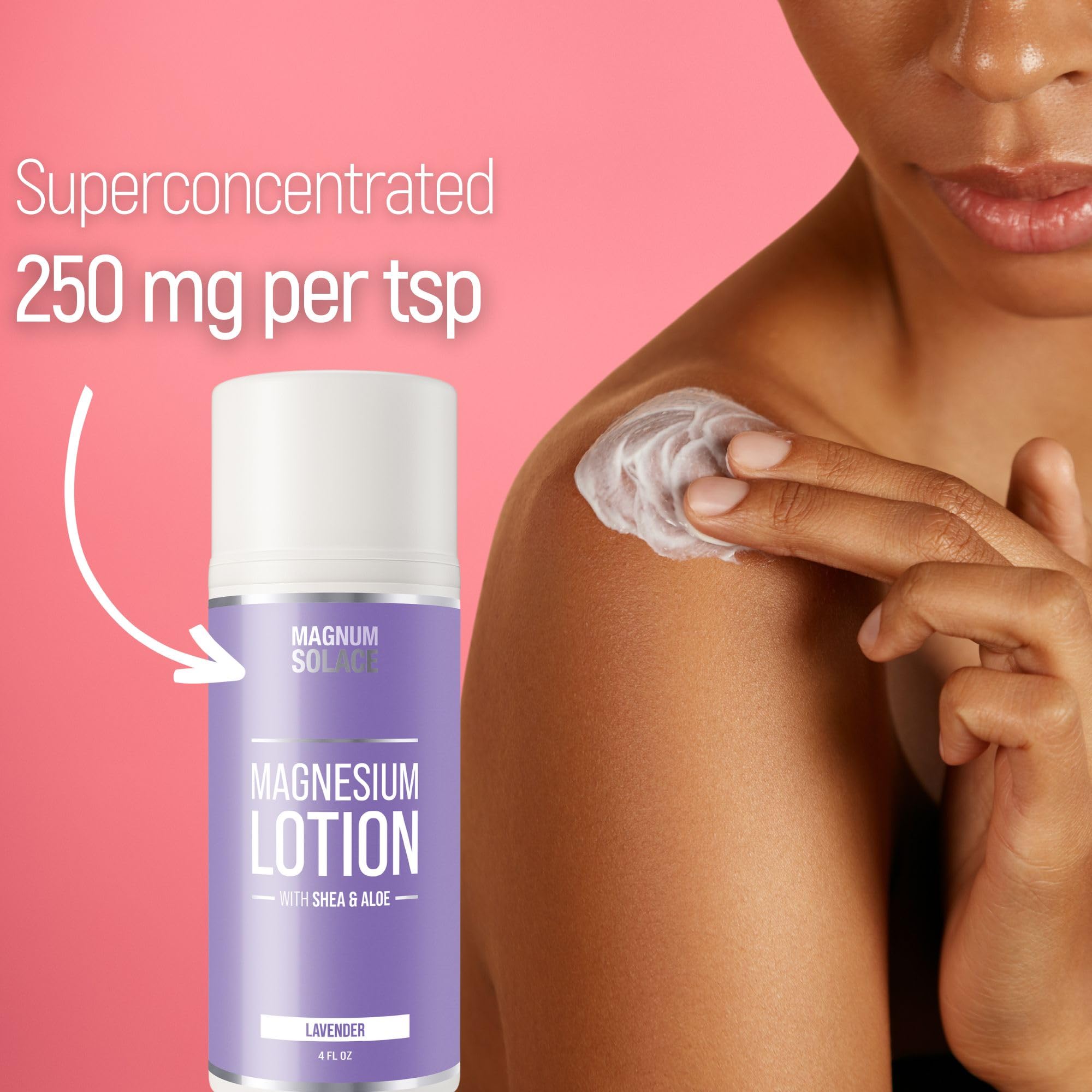 Foto 3 pulgar | Loción Magnum Solace Magnesium con Aloe Karité y Coco - Venta Internacional