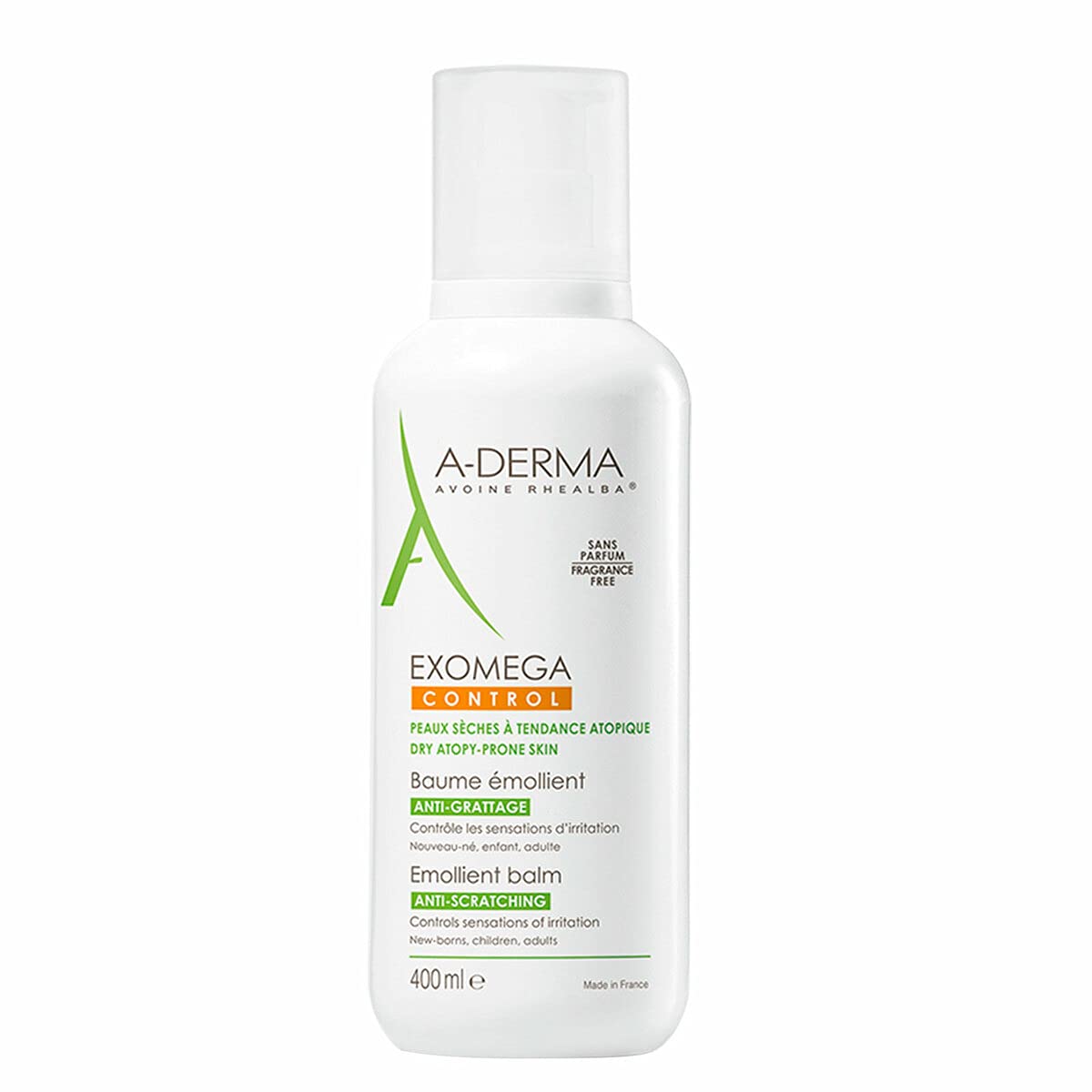 Foto 1 | Bálsamo Corporal Emoliente A-derma Exomega Control 400 ml - Venta Internacional
