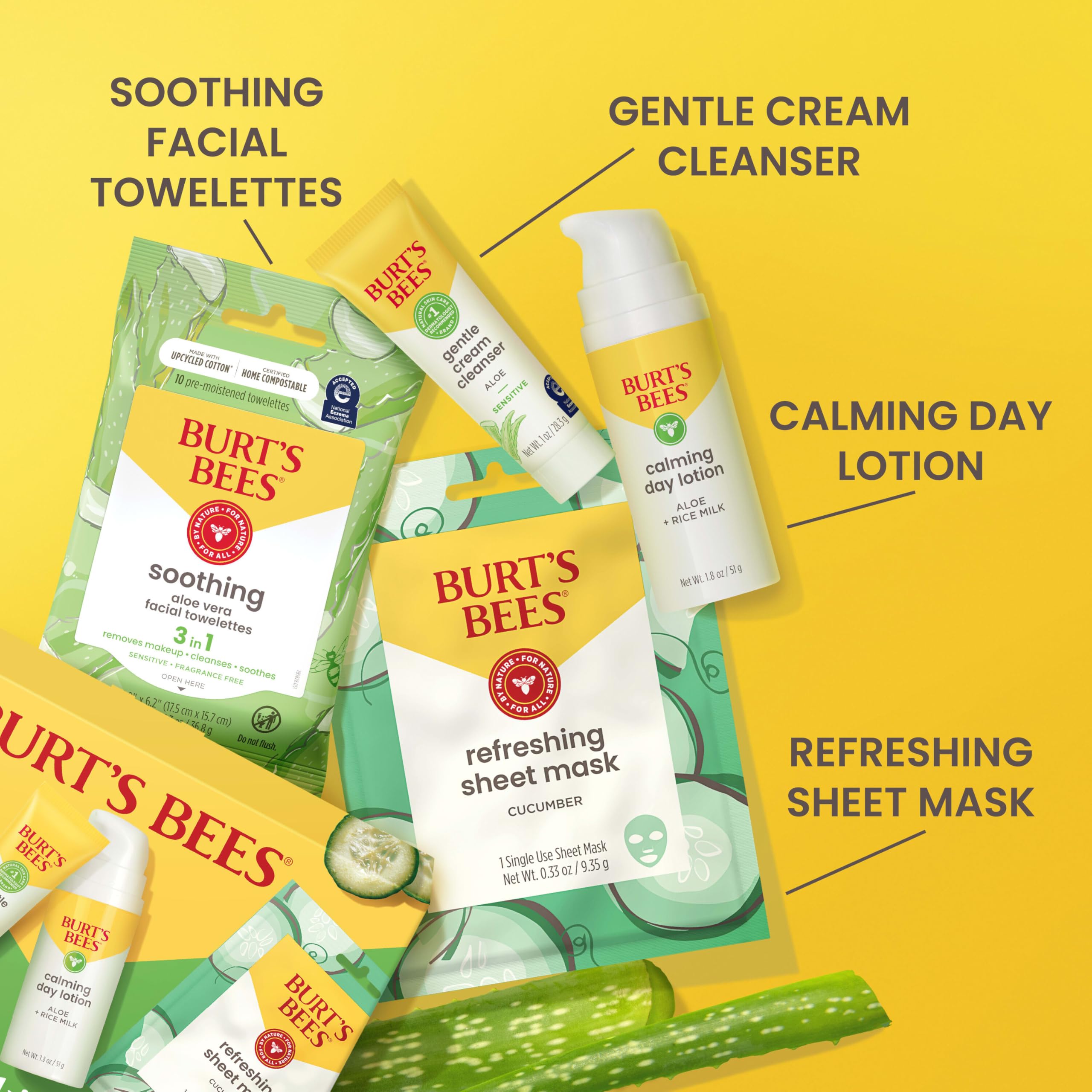 Foto 3 pulgar | Set para el Cuidado de la Piel Burt's Bees Gentle To-Go con Limpiador y Loción - Venta Internacional