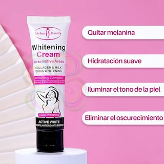 Foto 3 | Crema Blanqueadora Axilas Con Leche Colágeno Aichun Beauty