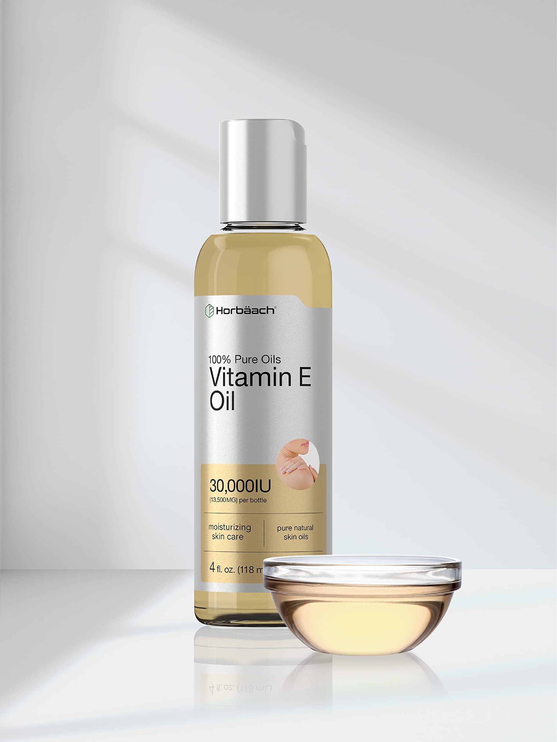 Foto 8 pulgar | Aceite Corporal Horbaach de Vitamina E de 118 ml-Venta Internacional