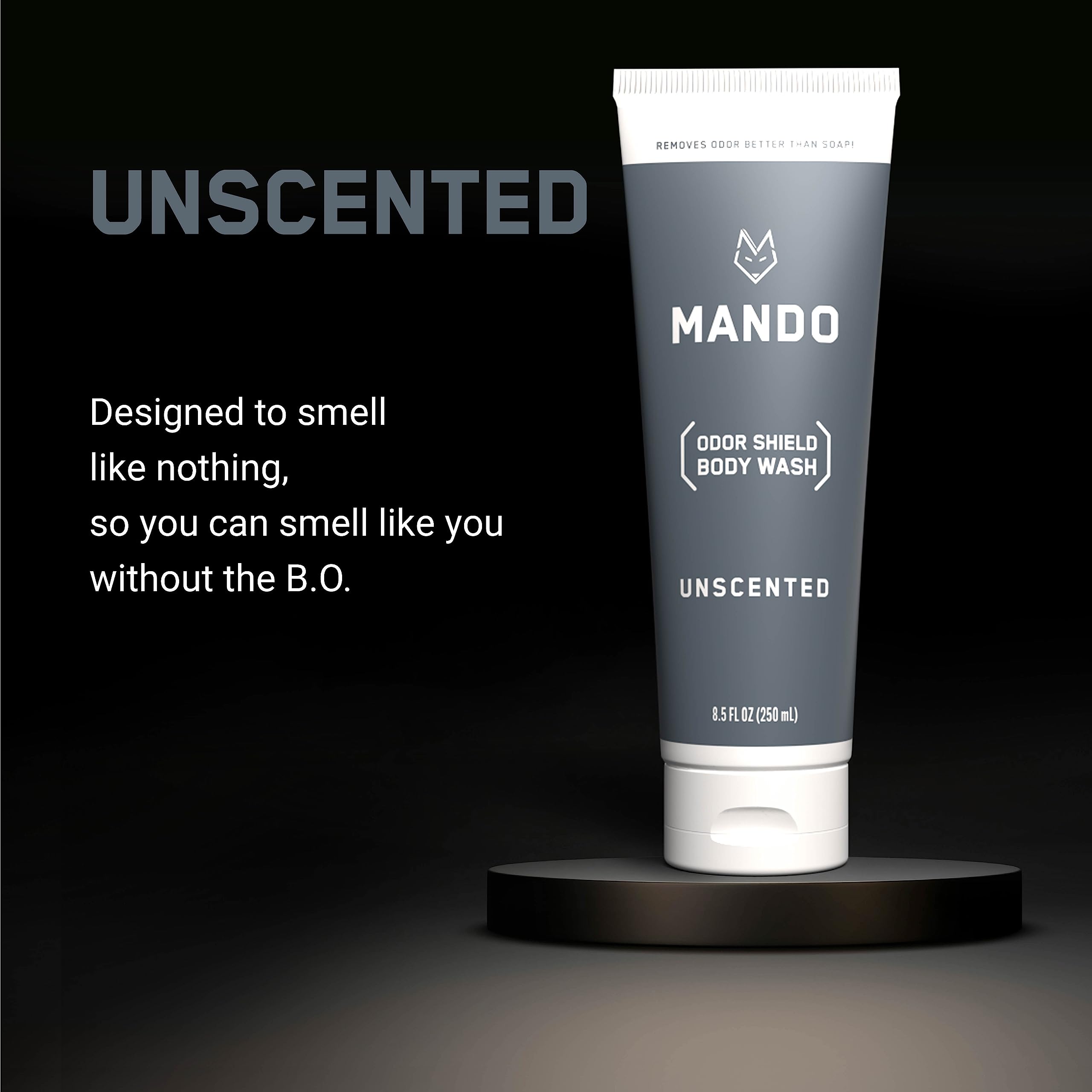 Foto 3 | Gel de Baño Mando Odor Shield Control 24 Horas 250 ml sin Perfume - Venta Internacional