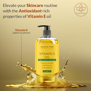 Foto 3 | Aceite Majestic Pure de Vitamina E de 236 ml-Venta Internacional