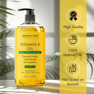 Foto 6 | Aceite Majestic Pure de Vitamina E de 236 ml-Venta Internacional