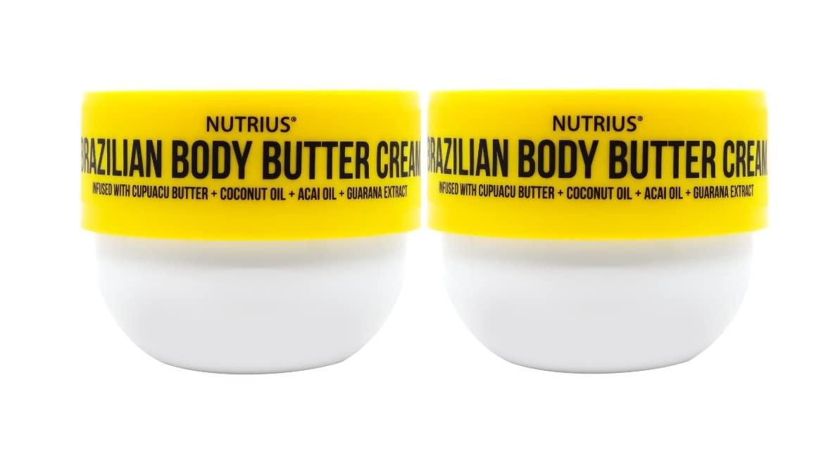 Foto 2 pulgar | Crema de Mantequilla Corporal Nutrius de Mantequilla de Cupuaçu Brasileña 2 Unidades - Venta Internacional