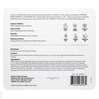 Foto 6 | Crema de Mantequilla Corporal Nutrius de Mantequilla de Cupuaçu Brasileña 2 Unidades - Venta Internacional