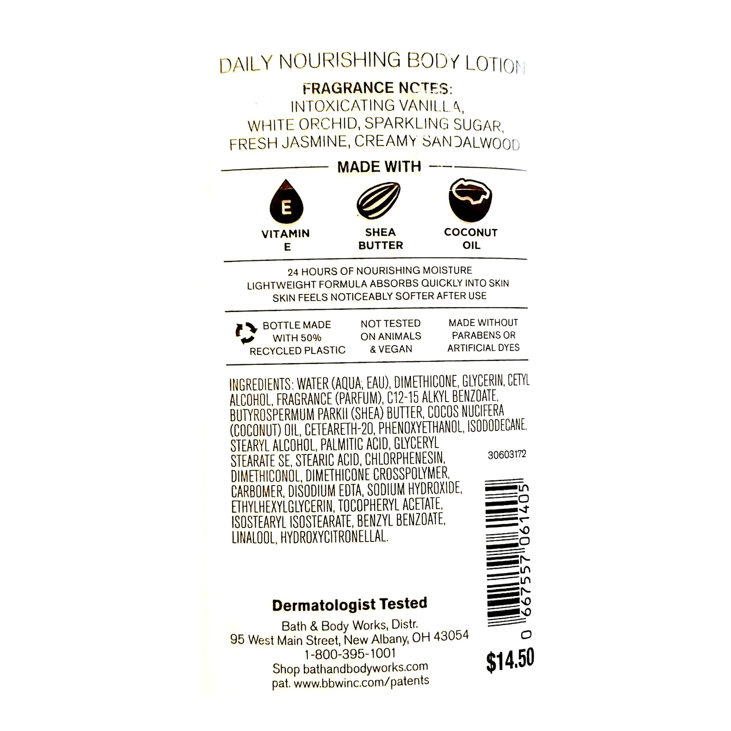 Foto 4 pulgar | Loción Corporal Bath & Body Works Karité y Vitamina E 240 ml - Venta Internacional