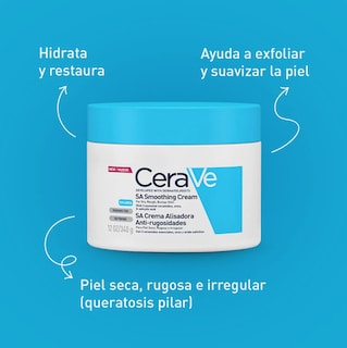 Foto 2 | Cerave Sa Crema Alisadora Corporal Anti Rugosidades 340ml Con Ácido Salicílico, Urea Y Ceramidas Exfoliante Para