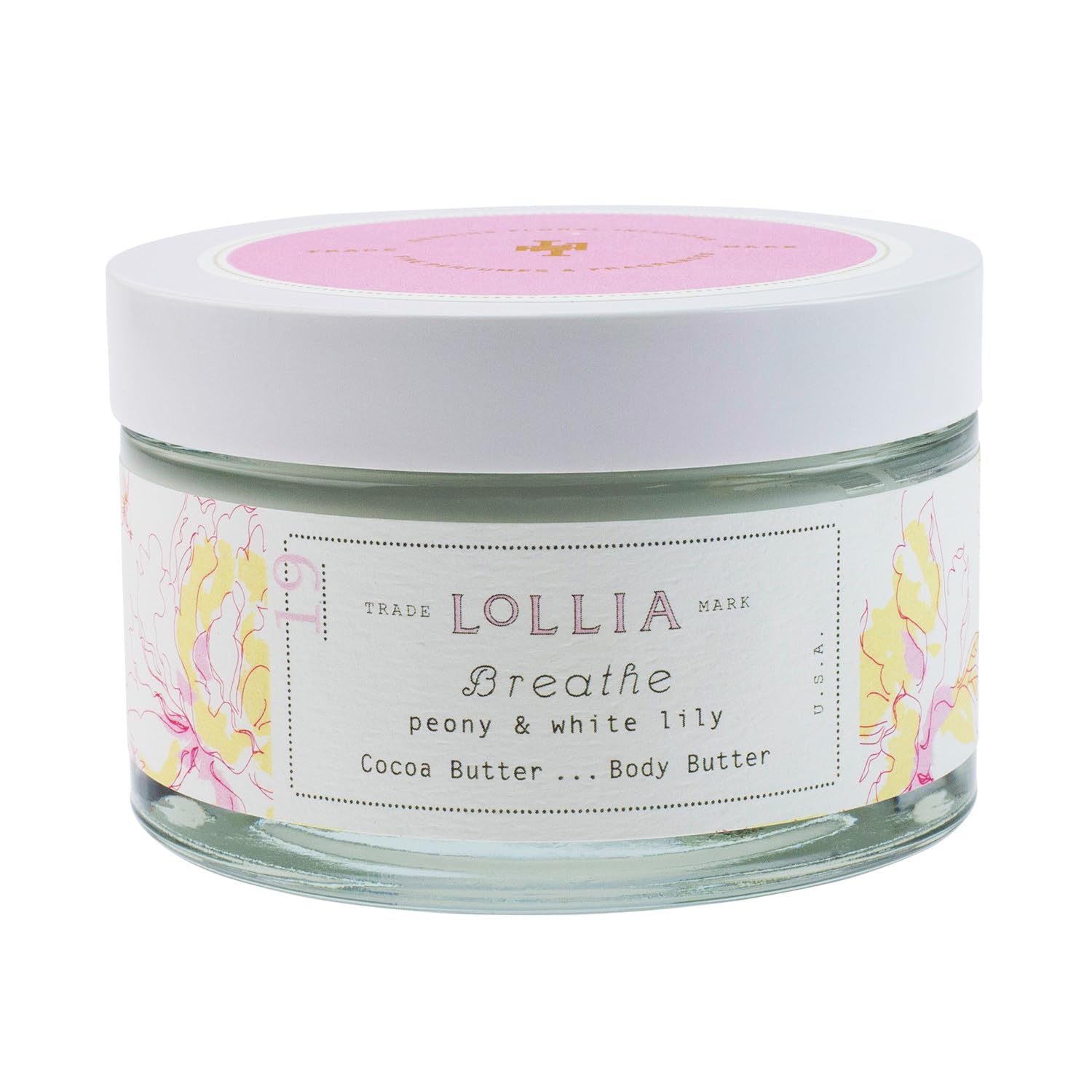 Foto 2 pulgar | Manteca Corporal Lollia Breathe Peony & White Lily 165 ml para Mujer - Venta Internacional