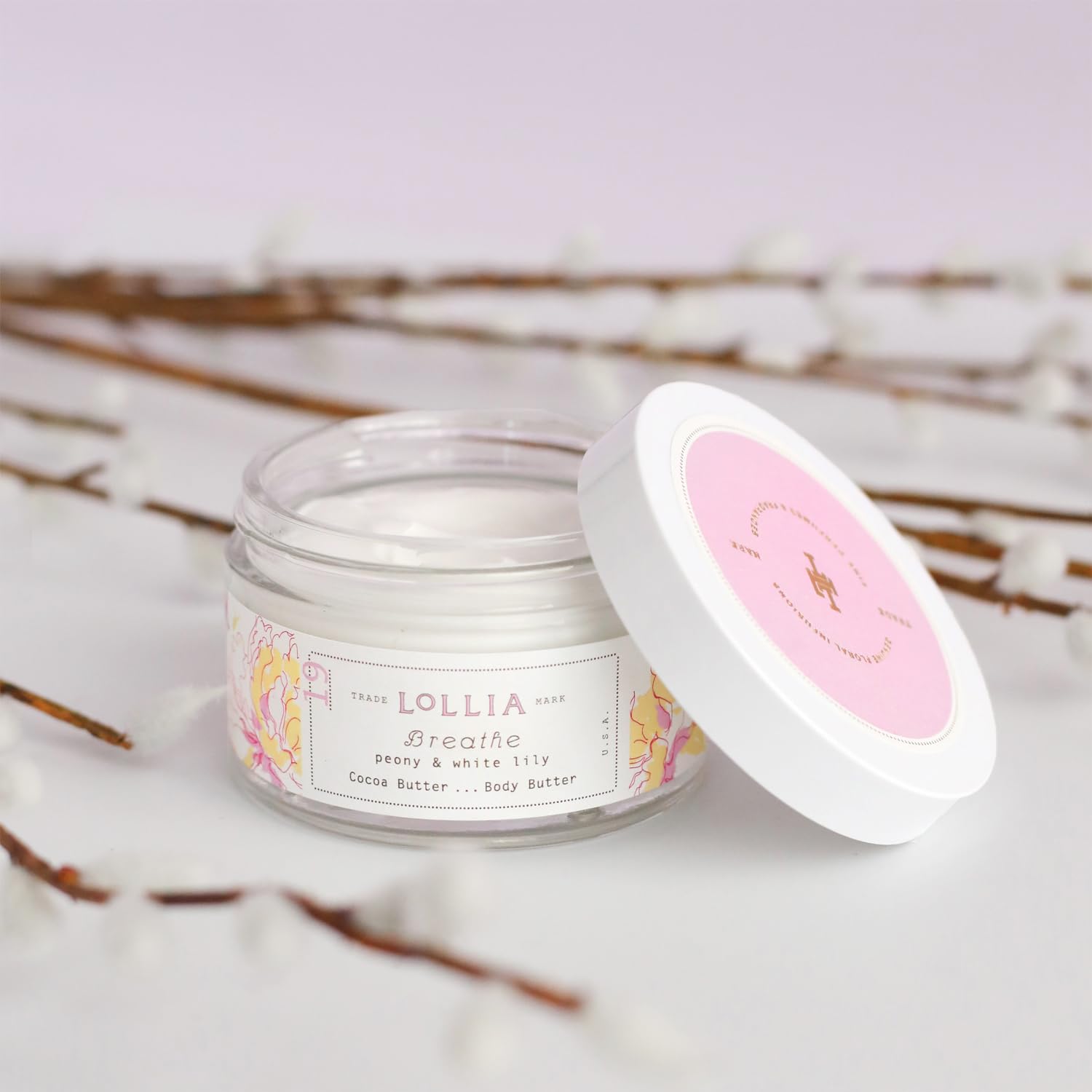 Foto 7 pulgar | Manteca Corporal Lollia Breathe Peony & White Lily 165 ml para Mujer - Venta Internacional