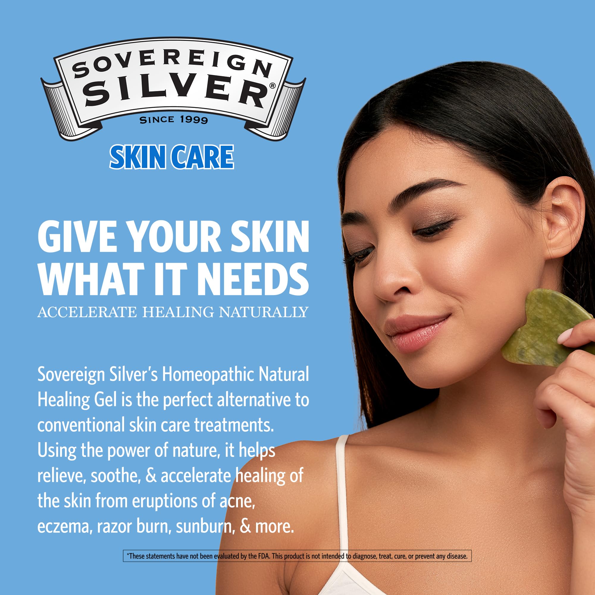 Foto 4 | Gel para el Cuidado de la Piel Sovereign Silver Natural Healing 30 ml - Venta Internacional