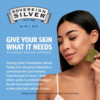 Foto 4 | Gel para el Cuidado de la Piel Sovereign Silver Natural Healing 30 ml - Venta Internacional