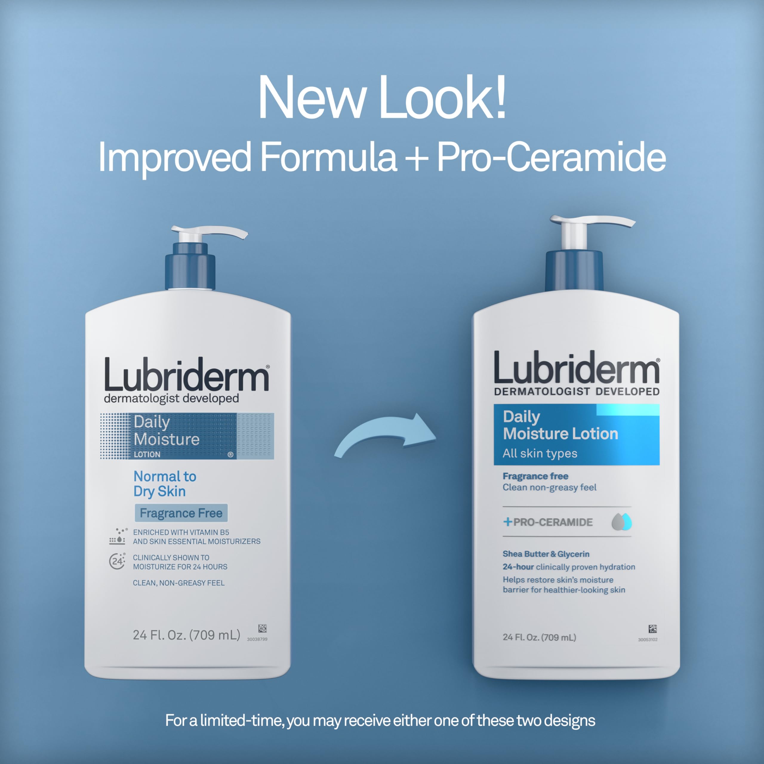 Foto 4 pulgar | Loción Hidratante Lubriderm Sin Fragancia 710 Ml Sensitive - Venta Internacional.