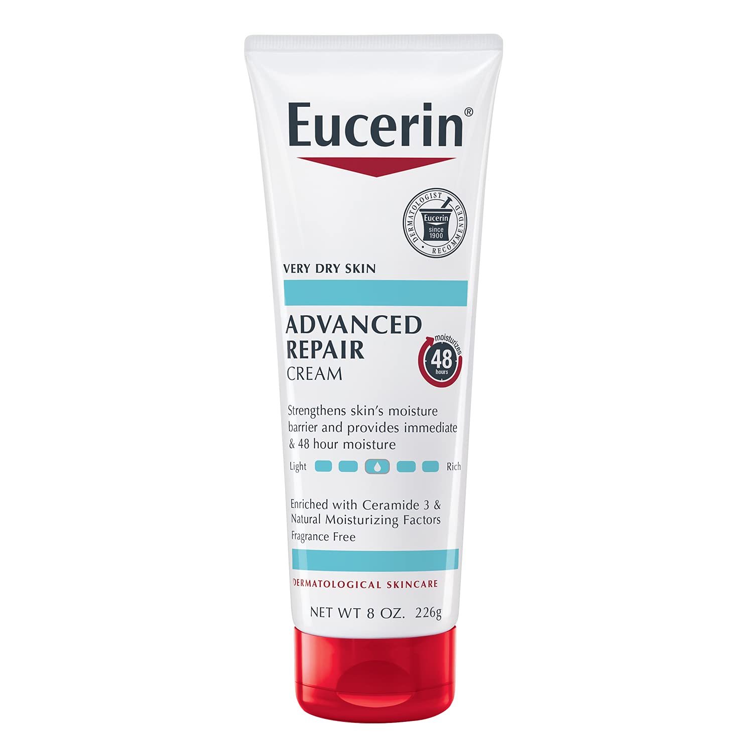 Foto 2 pulgar | Crema Corporal Eucerin Advanced Repair Para Piel Muy Seca, Tubo De 240 Ml - Venta Internacional.