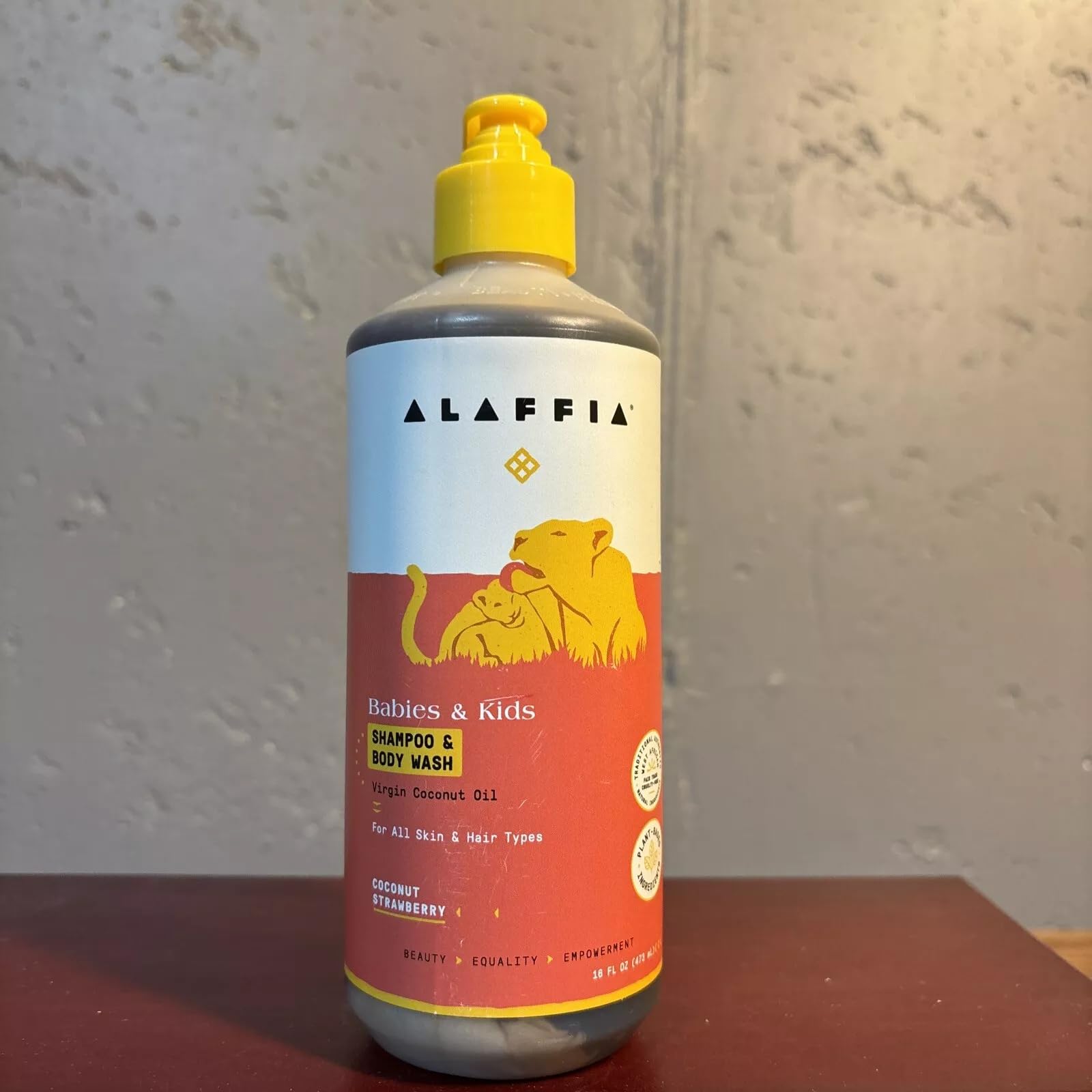 Champú Y Gel De Baño Alaffia Coconut Strawberry 473 Ml - Venta Internacional.
