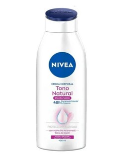 Foto 2 | Crema Corporal Nivea Tono Natural Satín + Termo De Agua Güish