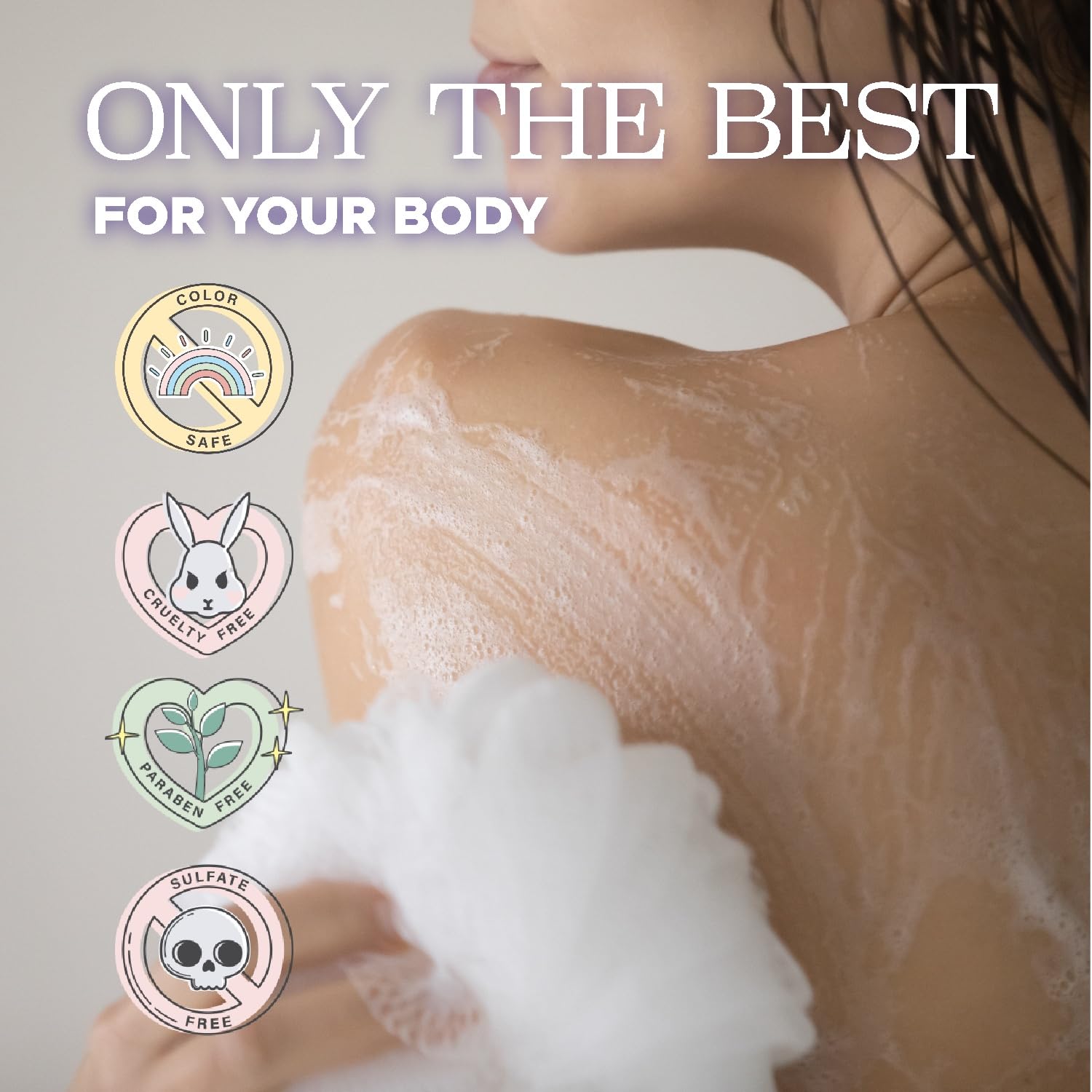 Foto 7 pulgar | Gel De Baño Luseta Hidratante De Lavanda Y Colágeno 1l - Venta Internacional.